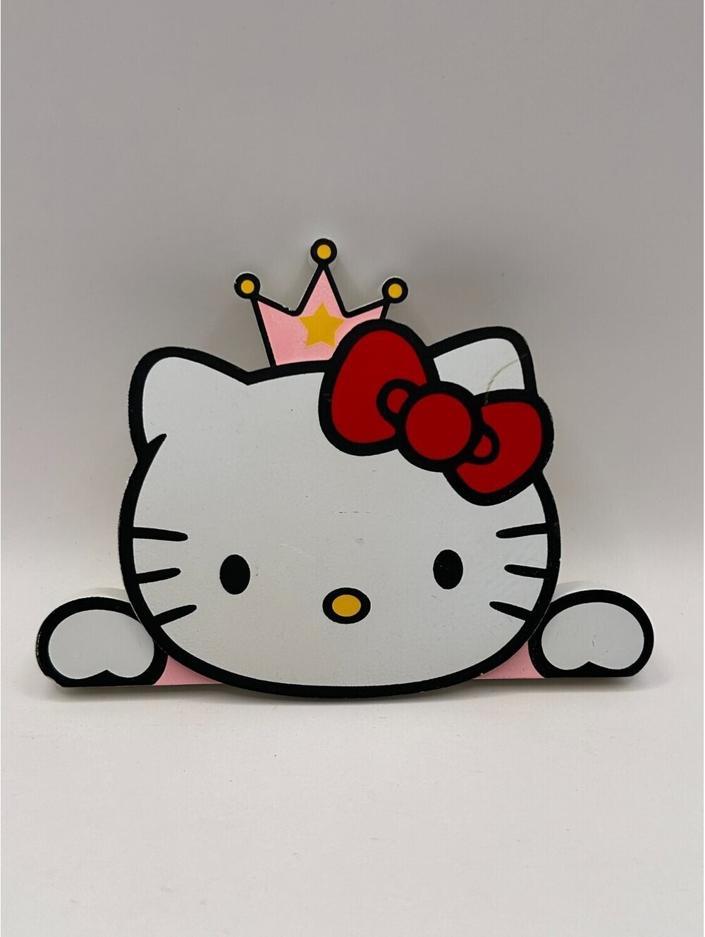 Sanrio Hello Kitty Princess Crown Novelty Door Topper Plaque Multicolor